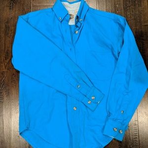 Rods western wear solid twill shirt